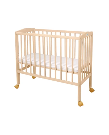 2-in-1 kinderbed met matras - Naturel