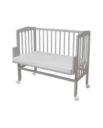 2-in-1 kinderbed met matras - Grijs