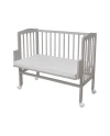 2-in-1 kinderbed met matras - Grijs
