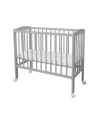 2-in-1 kinderbed met matras - Grijs