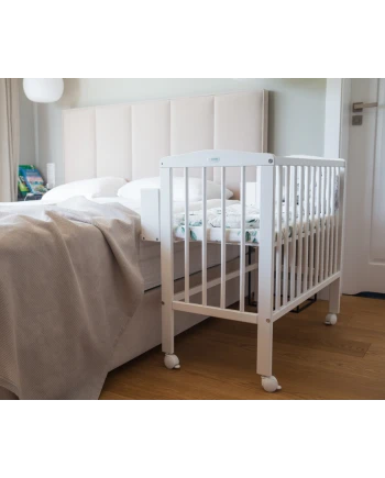 2 in 1 Kinderbed met matras - Wit | Waldin