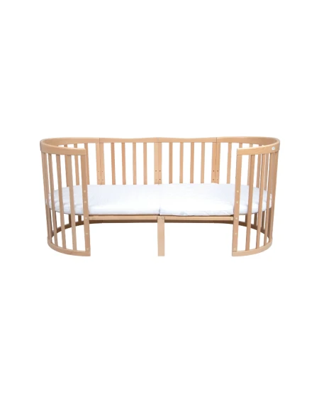 7in1 Bed uitbreiding - Natuurlijk | Waldin
