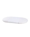 Ovale 7-in-1 babybed met matras - Wit | Waldin®
