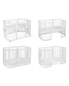 7in1 kinderbed met matras Wit | Waldin