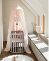 Ovale 7-in-1 babybed met matras - Grijs | Waldin®