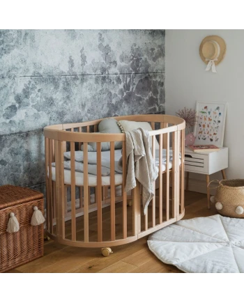Waterdicht hoeslaken voor groot Ovale 7-in-1 babybed