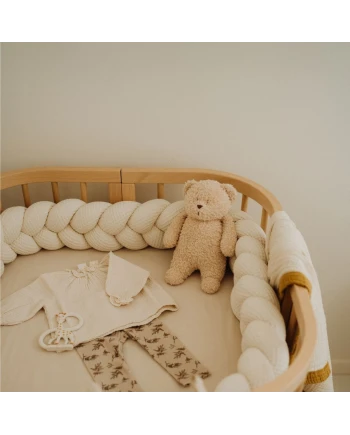 7in1 babybed met matras - Natuurlijk | Waldin
