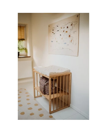 7in1 babybed met matras - Natuurlijk | Waldin