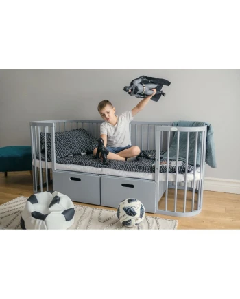 Lade voor het 7in1 bed - Grijs | Waldin
