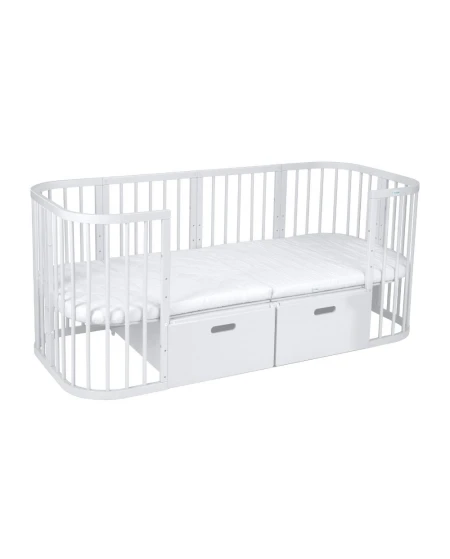 Lade voor het 7in1 bed - Wit |  Waldin