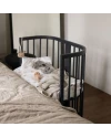 7-in-1 babybed met matras - Grafiet | Waldin