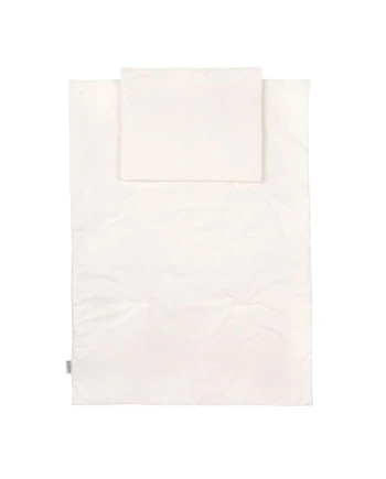 Junior beddengoedset 90x120 – Ecru Basic | Waldin