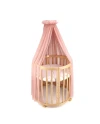 Tule wieghemel Roze + hemelstandaard