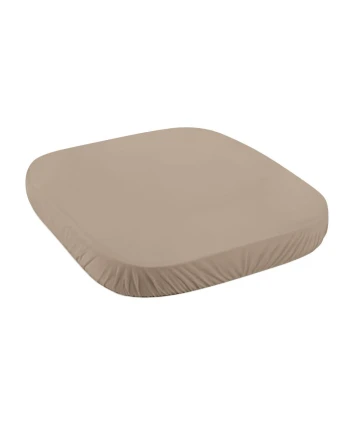 Katoenen hoeslaken 73x73 cm – Taupe 7-in-1 babybedje WALDIN
