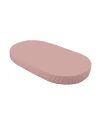 Katoenen hoeslaken 124x73 cm – Ovaal Roze | Waldin