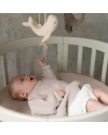 Ovale 7-in-1 babybed met matras - Olijfgroen