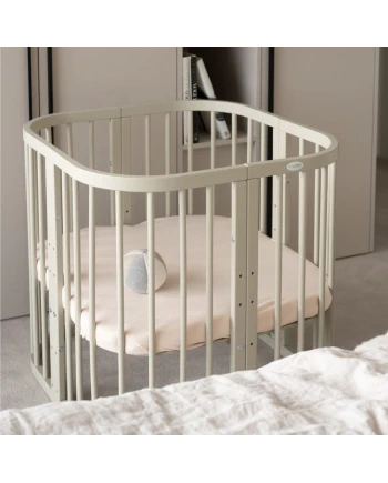 7-in-1 babybed met matras - Olijfgroen