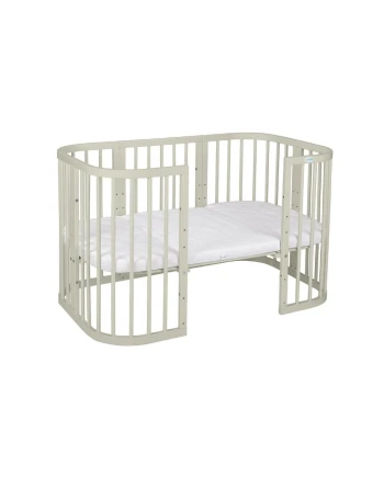 7-in-1 babybed met matras - Olijfgroen