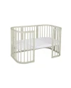 7-in-1 babybed met matras - Olijfgroen