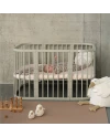 7-in-1 babybed met matras - Olijfgroen