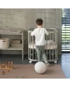7-in-1 babybed met matras - Olijfgroen
