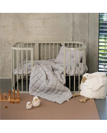 7-in-1 babybed met matras - Olijfgroen