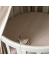 Katoenen hoeslaken 73x73 cm – Ovaal 7-in-1 babybedje WALDIN