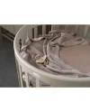 Katoenen hoeslaken 73x73 cm – Ovaal 7-in-1 babybedje WALDIN