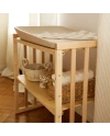 Ovale 7-in-1 babybed met matras - Natuurlijk | Waldin