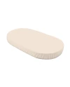 Katoenen hoeslaken 123x73 cm – Ovaal Beige