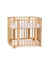 5in1 kinderbed met matras en wiegoptie - Naturel