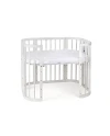 5in1 kinderbed met matras en wiegoptie - Wit | Waldin