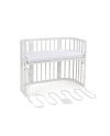 5in1 kinderbed met matras en wiegoptie - Wit | Waldin