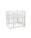 5in1 kinderbed met matras en wiegoptie - Wit | Waldin