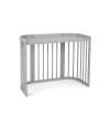 5in1 kinderbed met matras en wiegoptie - Grijs | Waldin