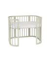 5in1 kinderbed met matras en wiegoptie - Olijf | Waldin
