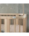 5in1 kinderbed met matras en wiegoptie - Naturel