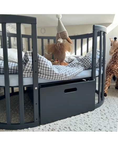Lade voor het 7in1 bed - Grafiet | Waldin