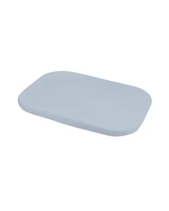 Hoeslaken van katoen 93x65 voor 5in1 Babybed - Blauw | Waldin