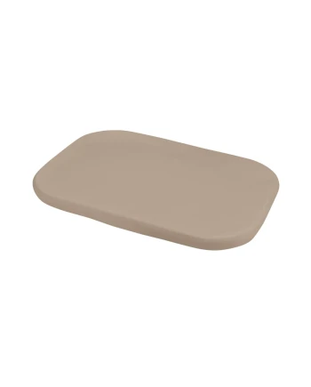 Hoeslaken van katoen 93x65 voor 5in1 Babybed - Taupe | Waldin