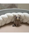 Warkocz welurowy do łóżeczka 210 cm | Waldin
