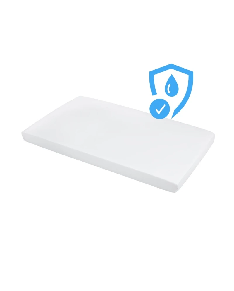 Waterdicht hoeslaken voor verschoonkussen 70x50 cm – Wit | Waldin Waterdicht hoeslaken voor verschoonkussen 70x50 cm – Wit | Waldin