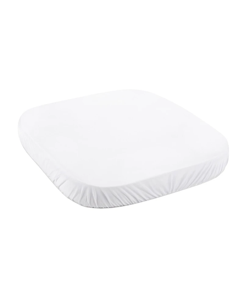 Katoenen hoeslaken 73x73 cm – Wit kleine 7-in-1 babybedje WALDIN Katoenen hoeslaken 73x73 cm – Wit kleine 7-in-1 babybedje WALDIN