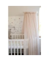 Tule wieghemel Beige + hemelstandaard