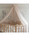 Tule wieghemel Beige + hemelstandaard