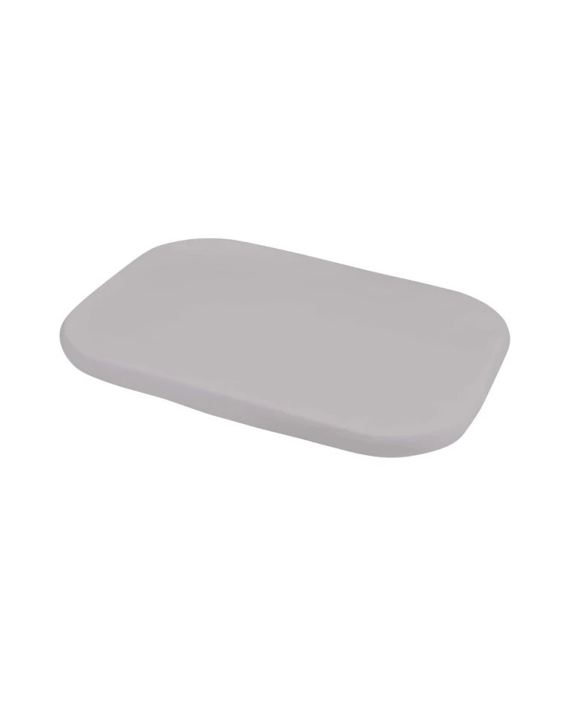 Hoeslaken van katoen 93x65 voor 5in1 Babybed - Grijs | Waldin