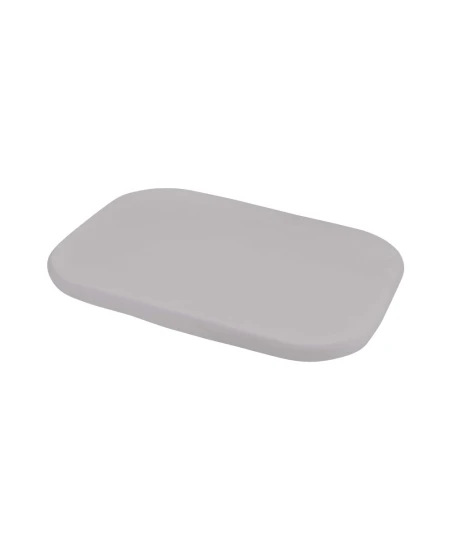Hoeslaken van katoen 93x65 voor 5in1 Babybed - Grijs | Waldin