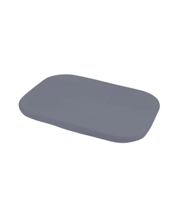 Hoeslaken van katoen 93x65 voor 5in1 Babybed - Grafiet | Waldin