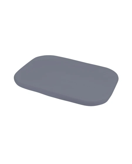 Hoeslaken van katoen 93x65 voor 5in1 Babybed - Grafiet | Waldin