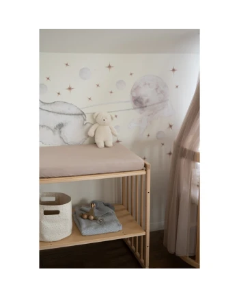 Aankleedkussenhoes 70x50 cm – Taupe | Waldin